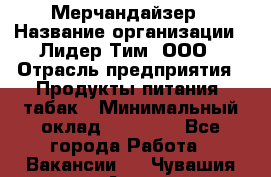 Мерчандайзер › Название организации ­ Лидер Тим, ООО › Отрасль предприятия ­ Продукты питания, табак › Минимальный оклад ­ 13 000 - Все города Работа » Вакансии   . Чувашия респ.,Алатырь г.